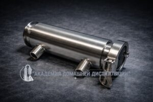 Второй дефлегматор на колонне