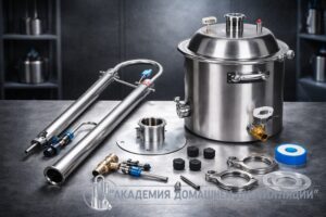 Из чего состоит самогонный аппарат