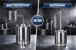 Колонна или дистиллятор — что выбрать