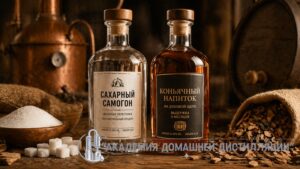 Сахарный самогон и коньячный напиток чем отличаются