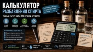 Калькулятор самогонщика онлайн